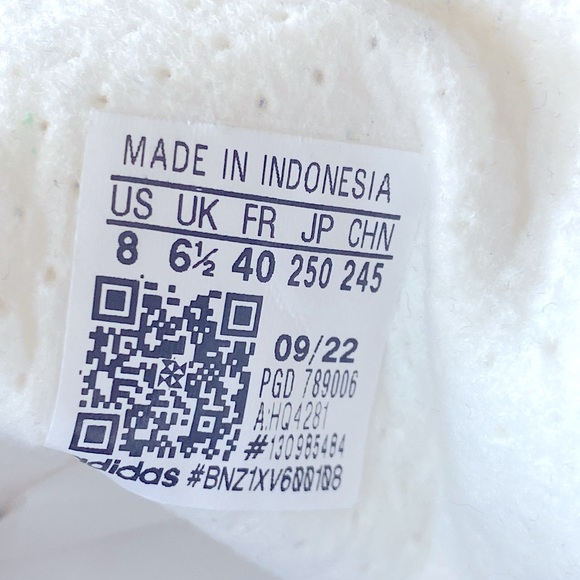 Adidas Women's Retropy E5 Aluminum Silver and Violet Sneakers Size 8 - Picture 15 of 15